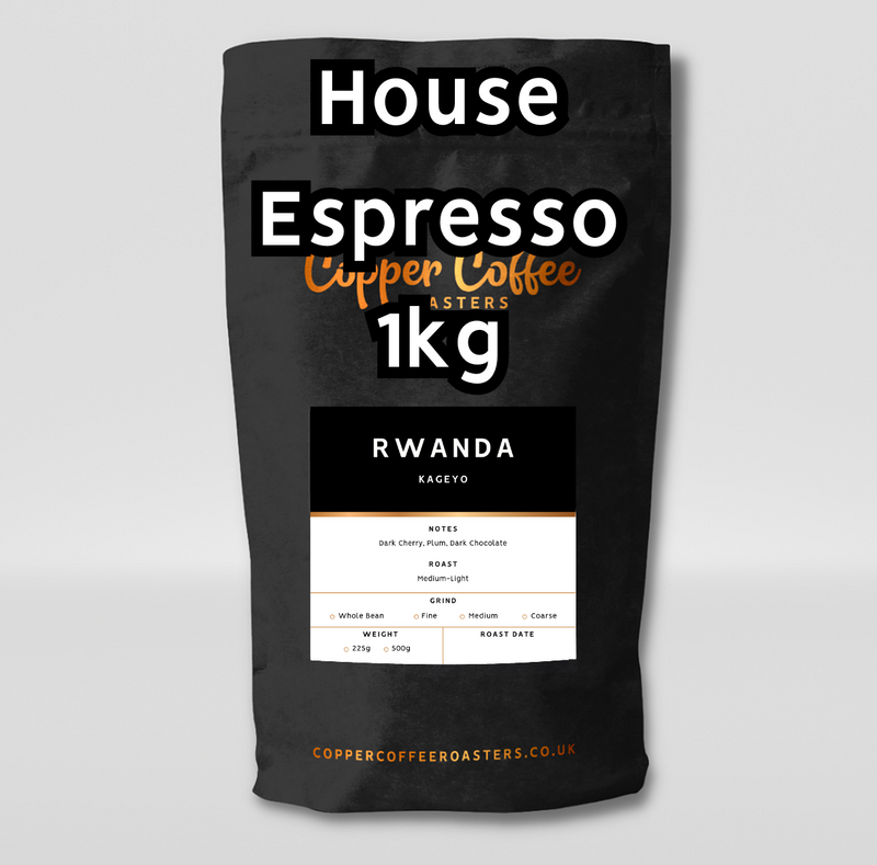 House Espresso 1kg Whole Beans