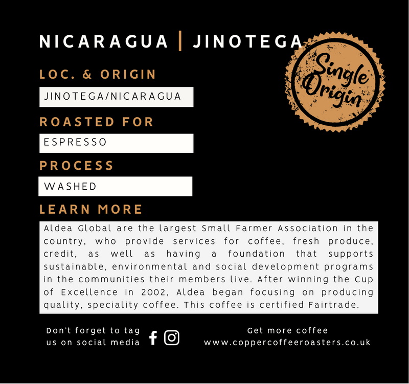 Nicaragua Jinotega | Single Origin Speciality Coffee