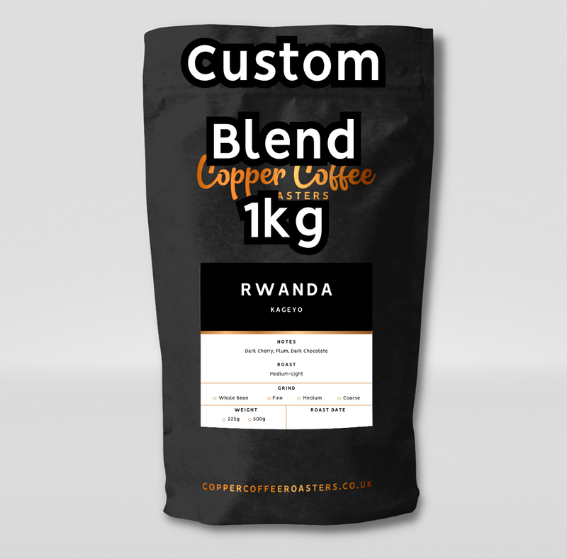 Custom Coffee Blend 1kg Whole Beans