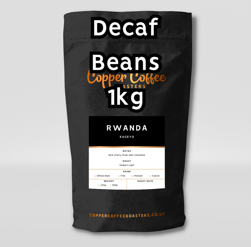 Decaffeinated 1kg Whole Beans