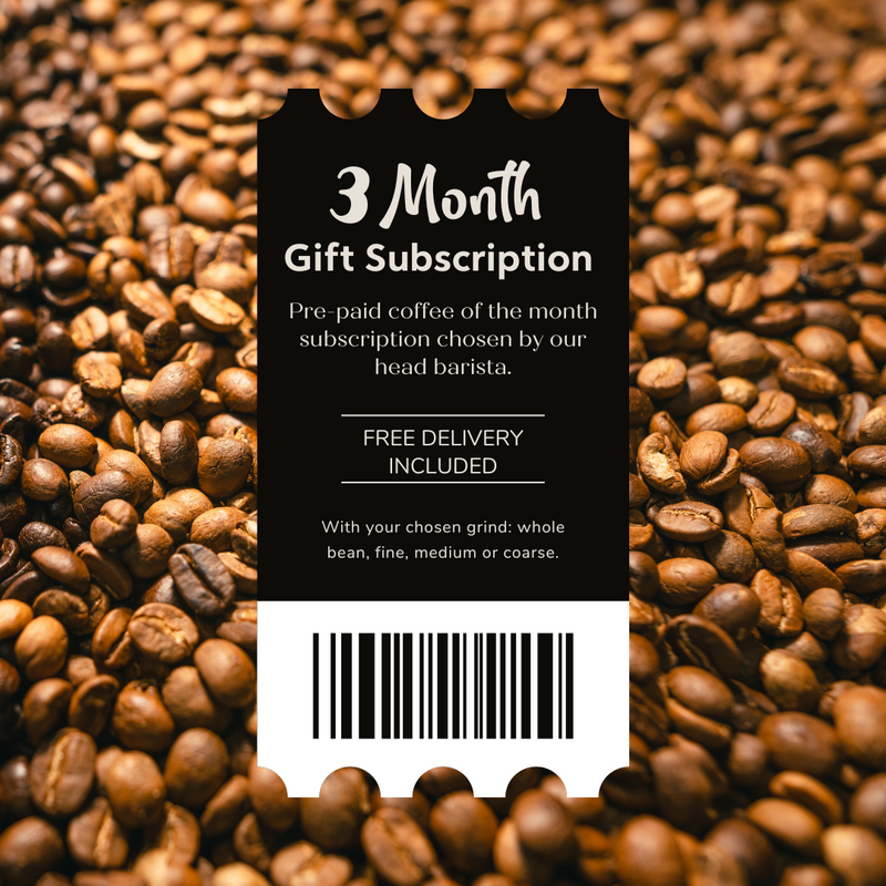 Discovery Coffee of the Month - 3 Month Gift Subscription