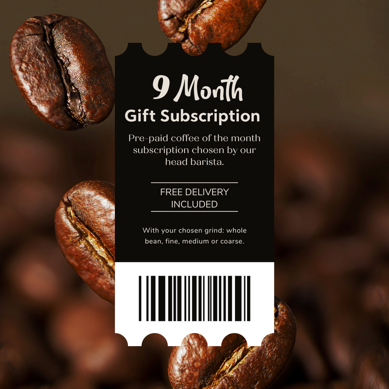 Discovery Coffee of the Month - 9 Month Gift Subscription