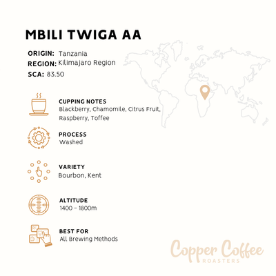 Tanzania Mbili Twiga AA | Single Origin Speciality Coffee