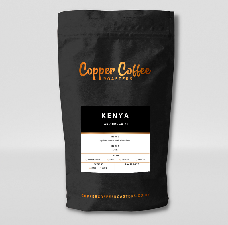 Kenya Tano Ndogo AB - Whole & Ground Roasted Kenyan Coffee Beans