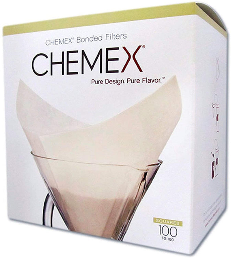 Chemex Pre-Folded Filter Paper Squares FS-100