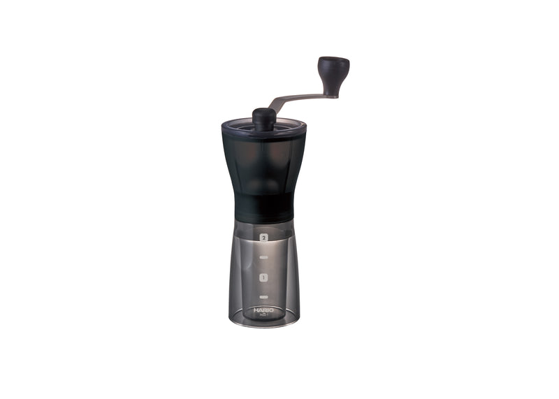 Hario Mini Mill+ Hand Held Coffee Grinder, perfect for Travel & Camping